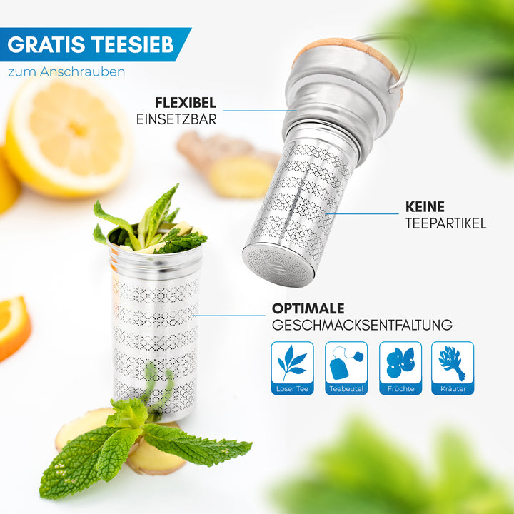 Edelstahl Isolierflasche – Viipus