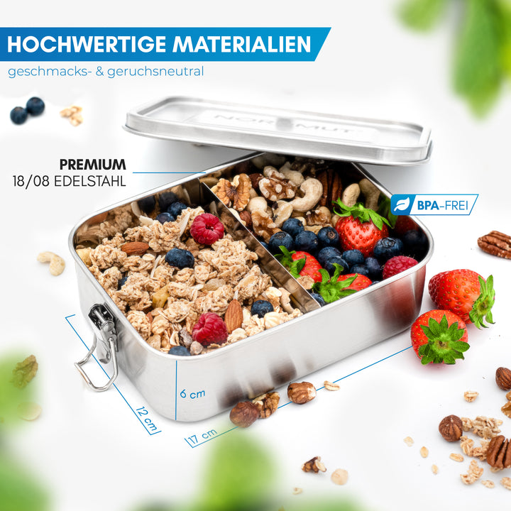 Edelstahl Lunchbox – Flekke