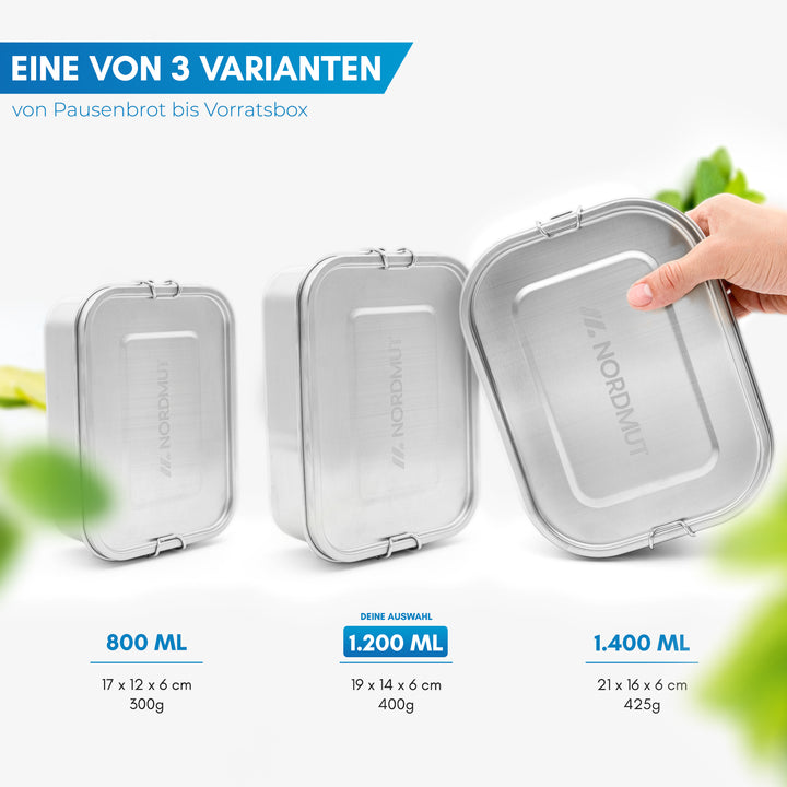 Edelstahl Lunchbox – Flekke