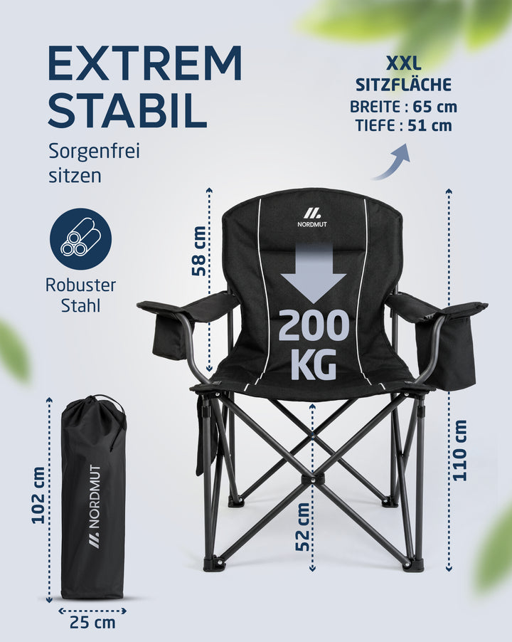 Campingstuhl XXL – Aavas