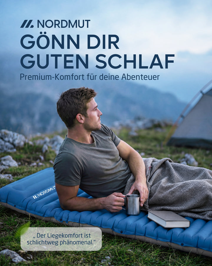 Isomatte Premium mit Fußpumpe – Veo