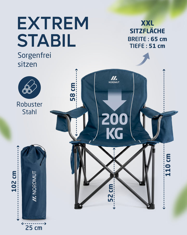 Campingstuhl XXL – Aavas