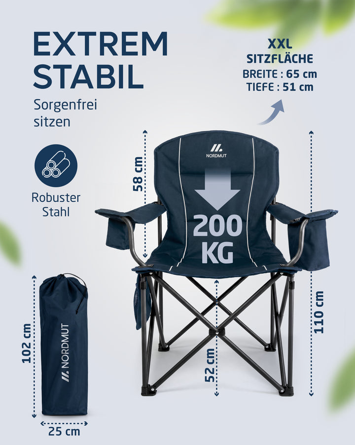 Campingstuhl XXL – Aavas