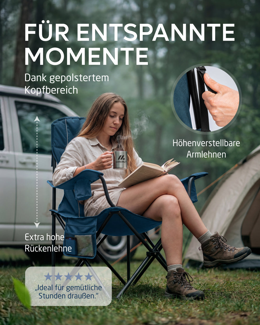 Campingstuhl XXL – Aavas
