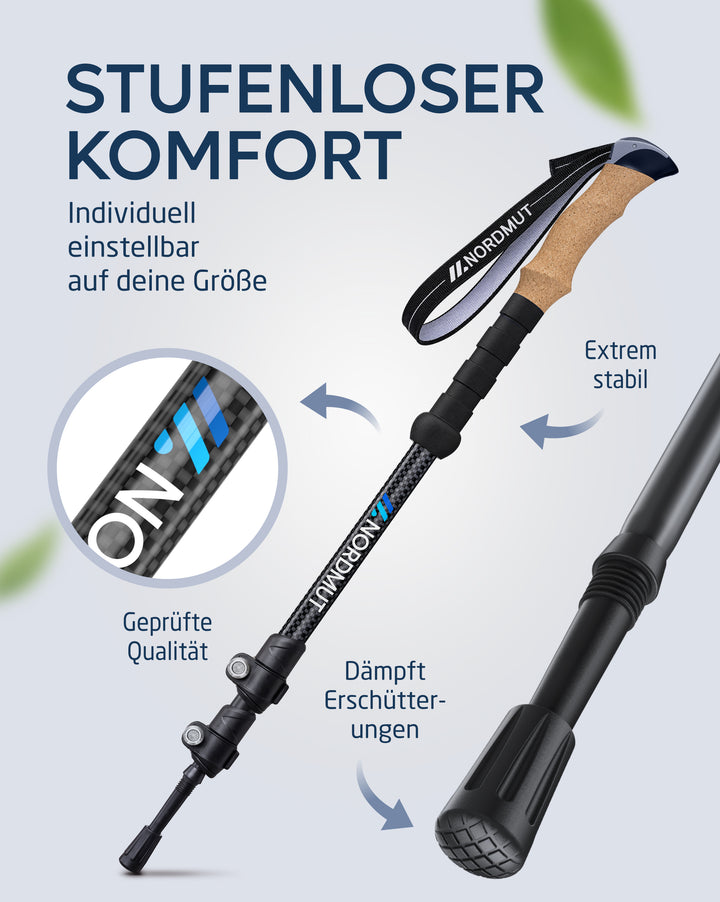 Teleskop Wanderstöcke – Kyrjka