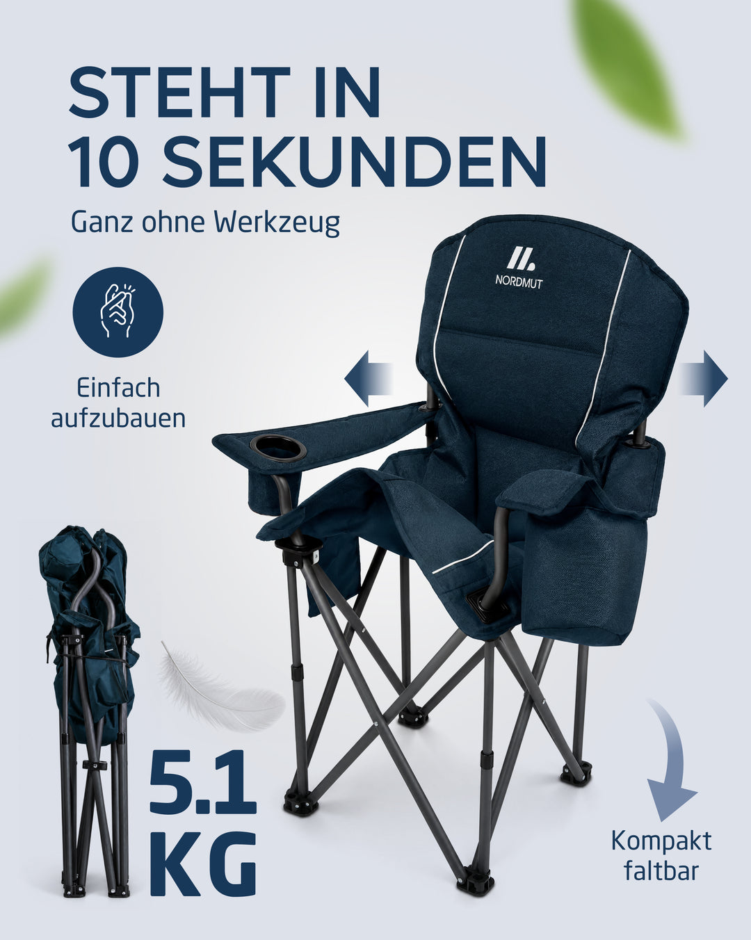 Campingstuhl XXL – Aavas
