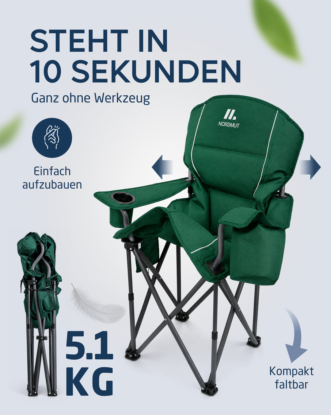 Campingstuhl XXL – Aavas