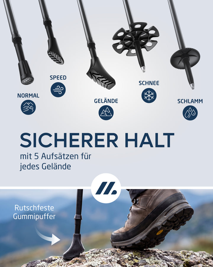 Teleskop Wanderstöcke – Kyrjka