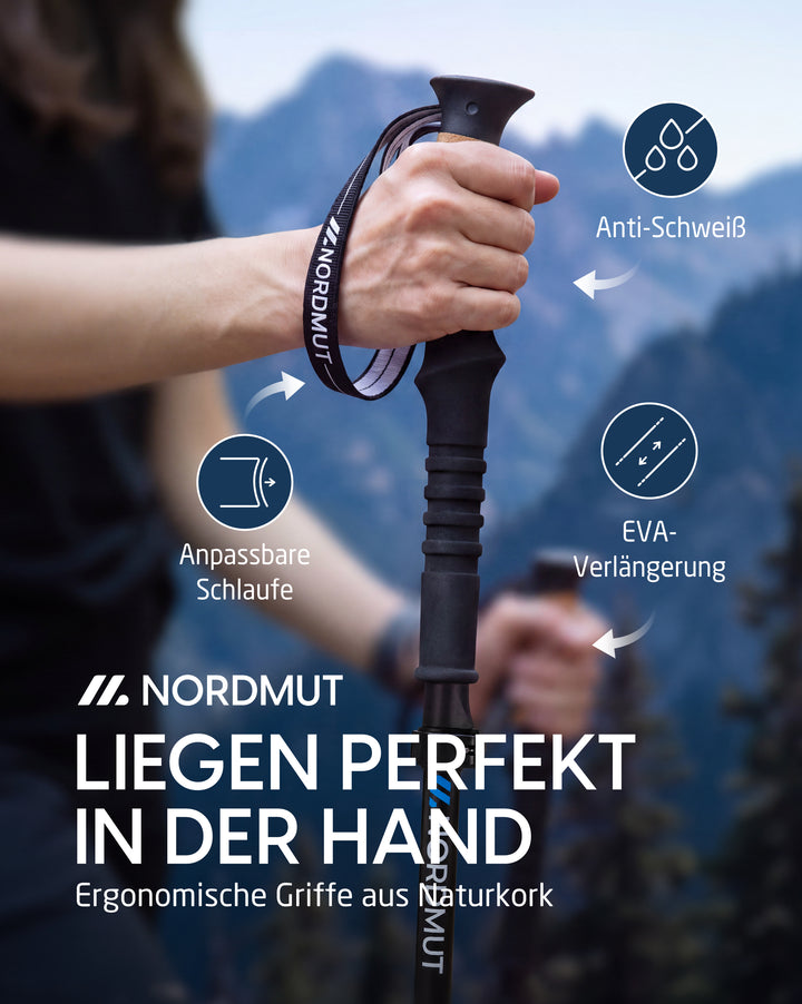 Faltbare Wanderstöcke – Akka
