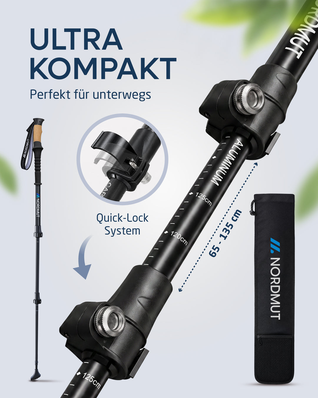 Teleskop Wanderstöcke – Kyrjka