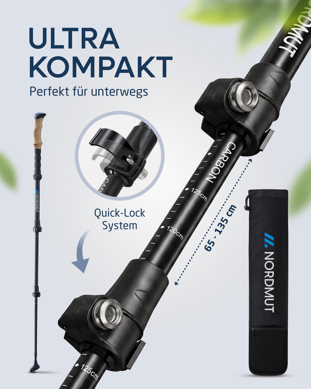 Teleskop Wanderstöcke – Kyrjka